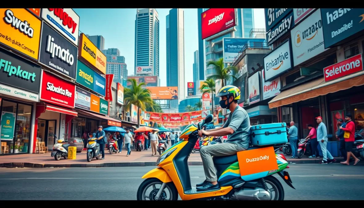 top 10 quick commerce companies in india
