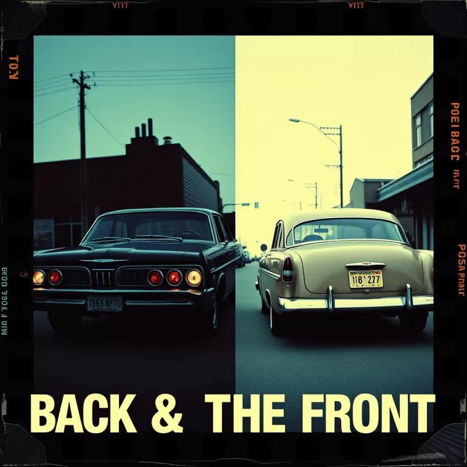 Catch My Drift - Back & The Front phonk track with dynamic artwork