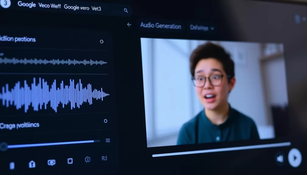 Google Veo 3's audio generation feature