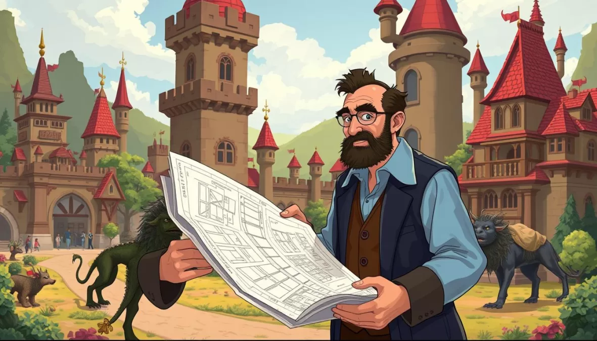 The Greatest Estate Developer manhwa with OP MC Lloyd using his powers