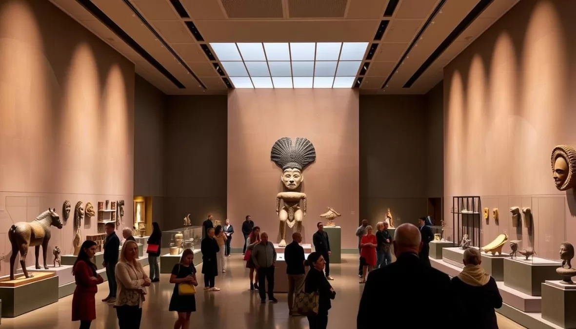 The newly renovated Rockefeller Wing at The Metropolitan Museum of Art with its impressive displays of global art in 2025