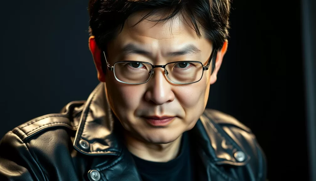 why jensen huang always wear leather jacket