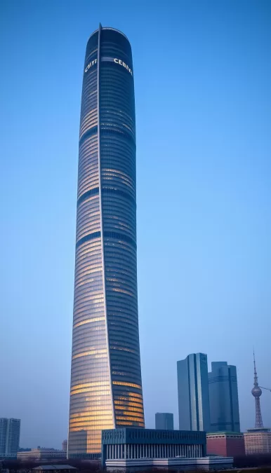 CITIC Tower (China Zun) with its distinctive vase-like shape in Beijing