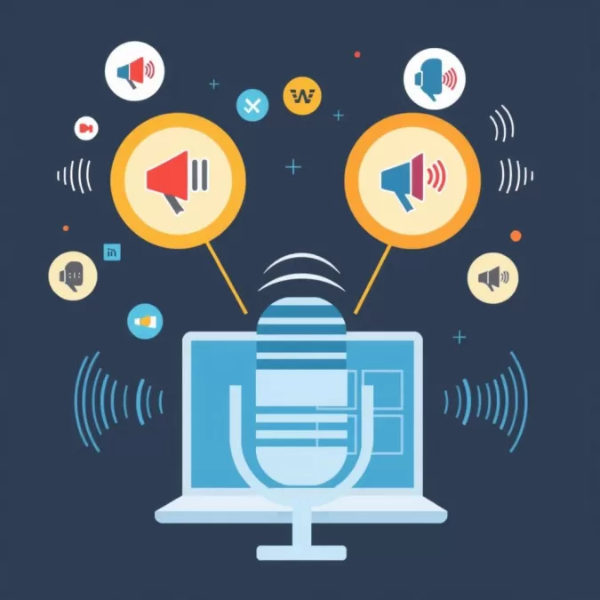 Voice search optimization illustration