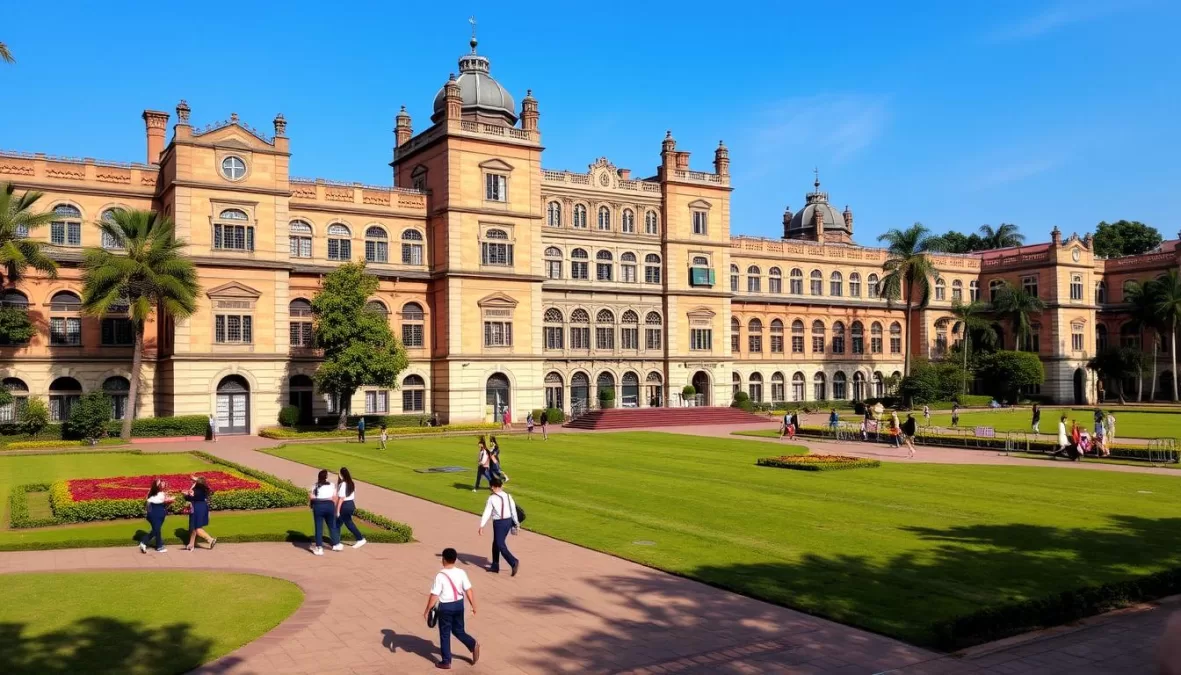 Bombay Scottish School campus in Mumbai, ranked #2 in top 10 schools in India 2025-26