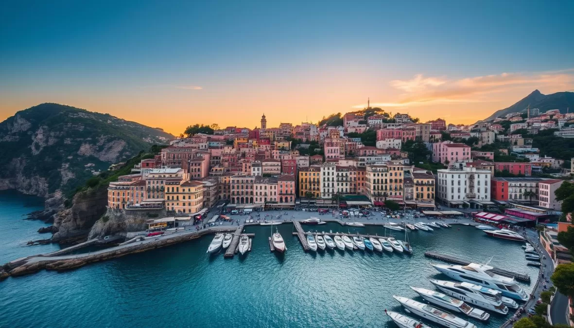 Colorful cliffside buildings of Positano on the Amalfi Coast, Italy - Most Instagrammable Travel Destinations in 2025