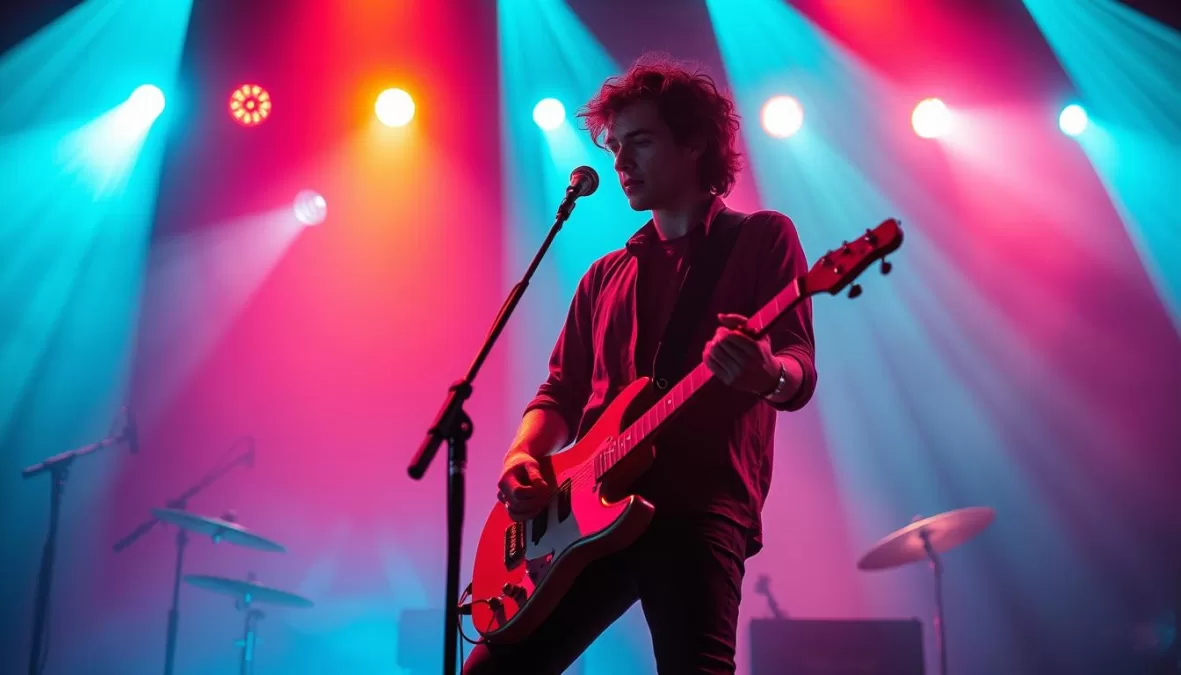 Djo performing End of Beginning, ranked #6 in the Top 10 Most Streamed Songs Worldwide 2024–25