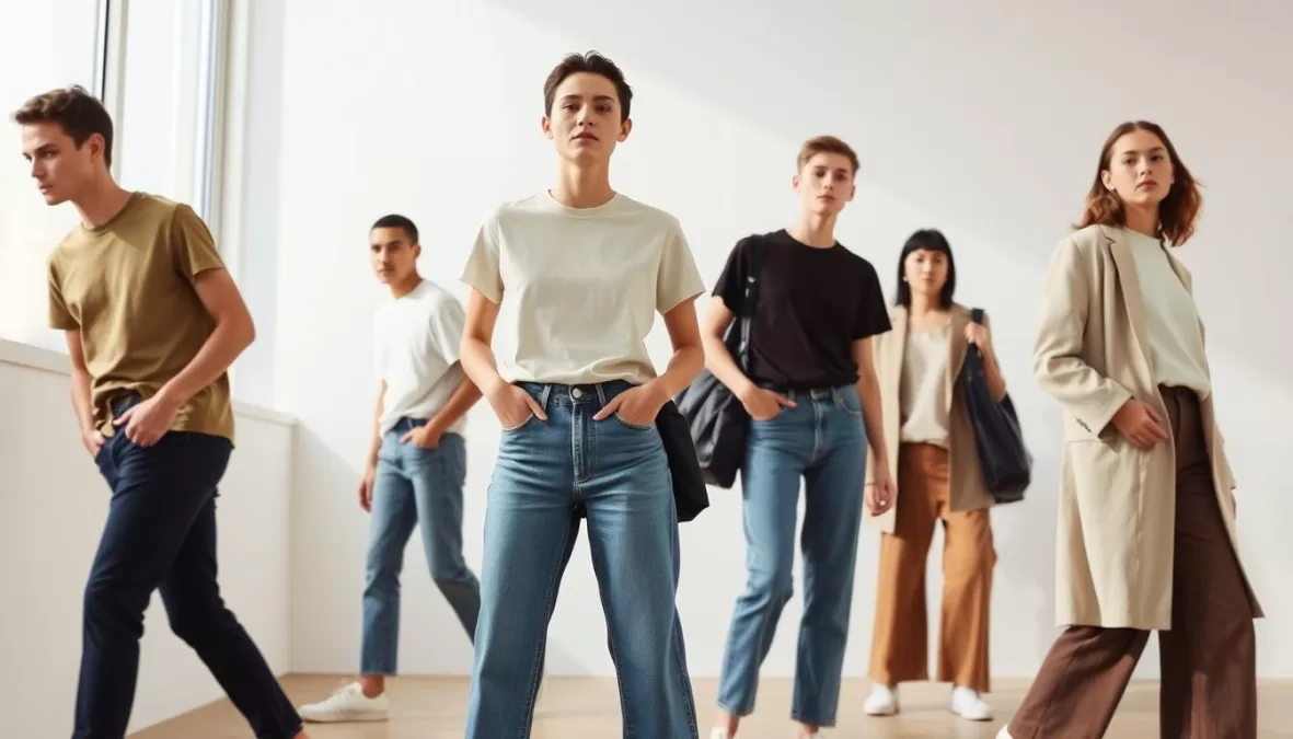 Everlane sustainable basics collection featuring minimalist designs and transparent pricing