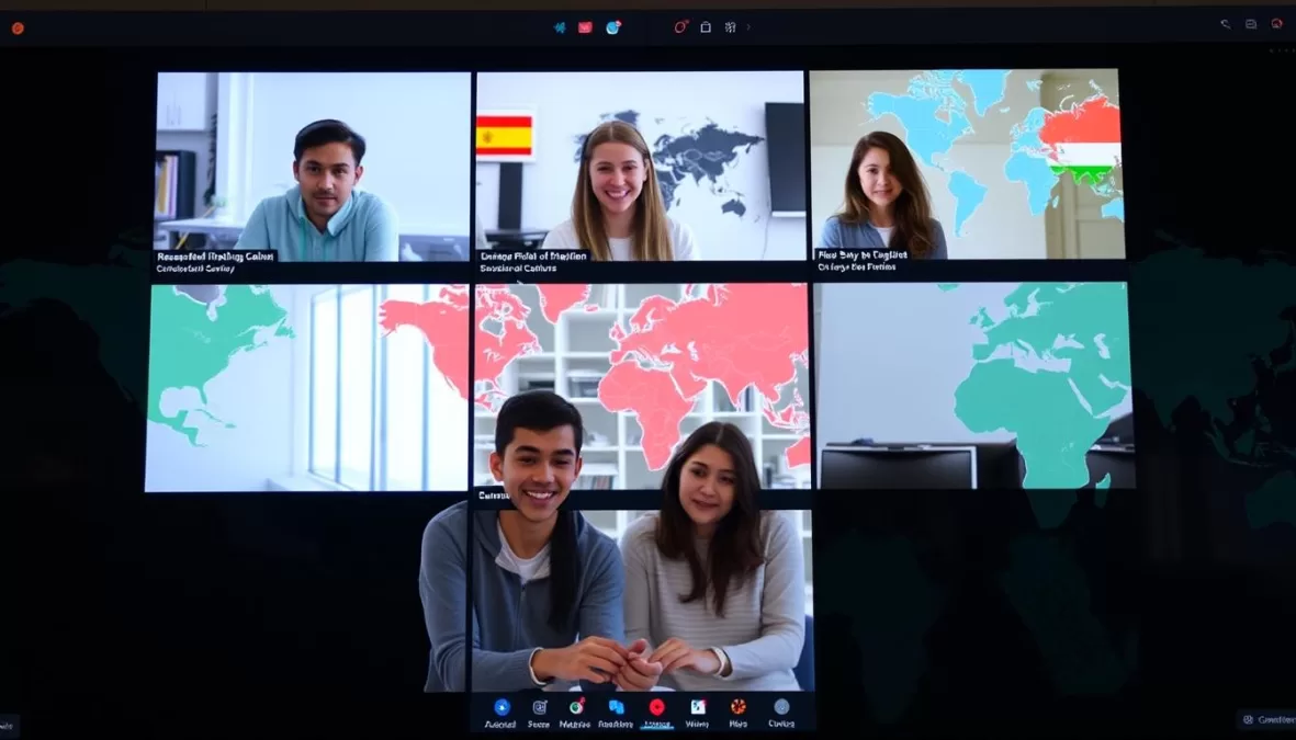 Global student collaboration across cultural and geographic boundaries