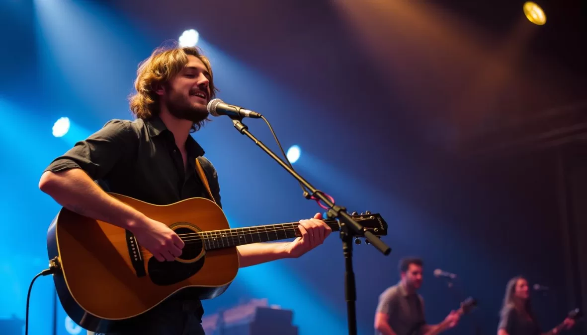 Hozier performing Too Sweet, #7 on the Top 10 Most Streamed Songs Worldwide 2024–25 list