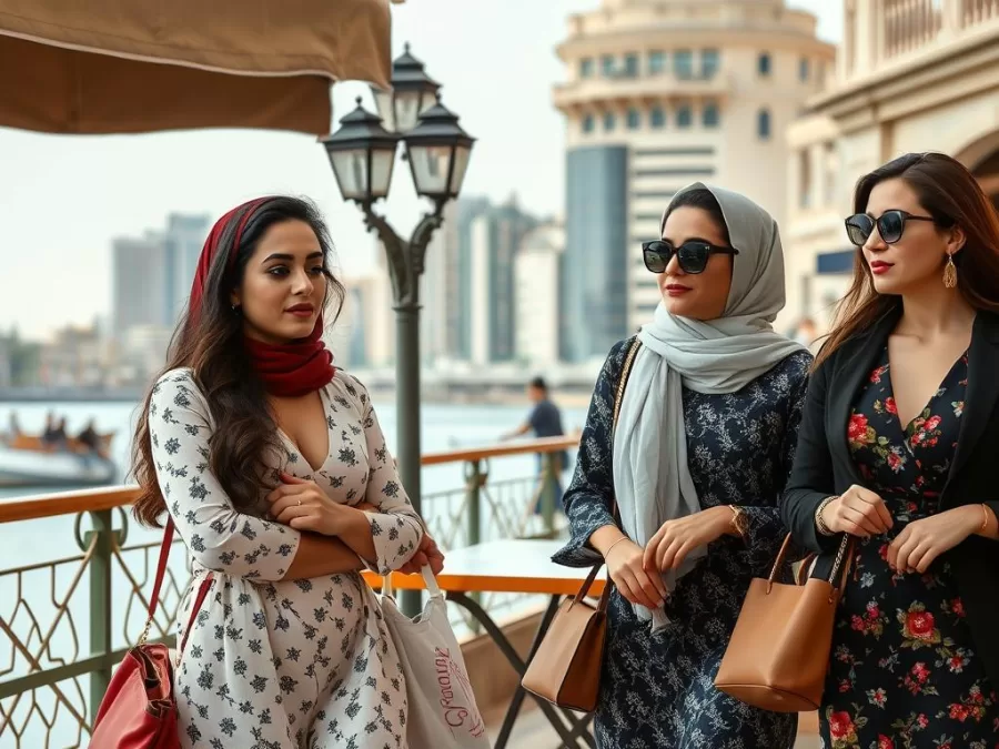 Lebanese women in Beirut showcasing the unique blend of Middle Eastern and Mediterranean beauty