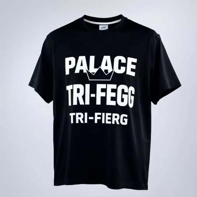 Palace Tri-Ferg logo t-shirt in black