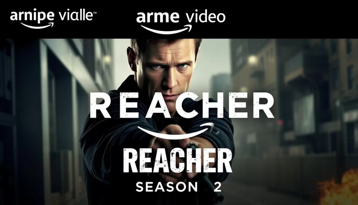 Reacher Season 2 showing Alan Ritchson as the imposing ex-military investigator Jack Reacher - Most-Watched TV Series 2024-25