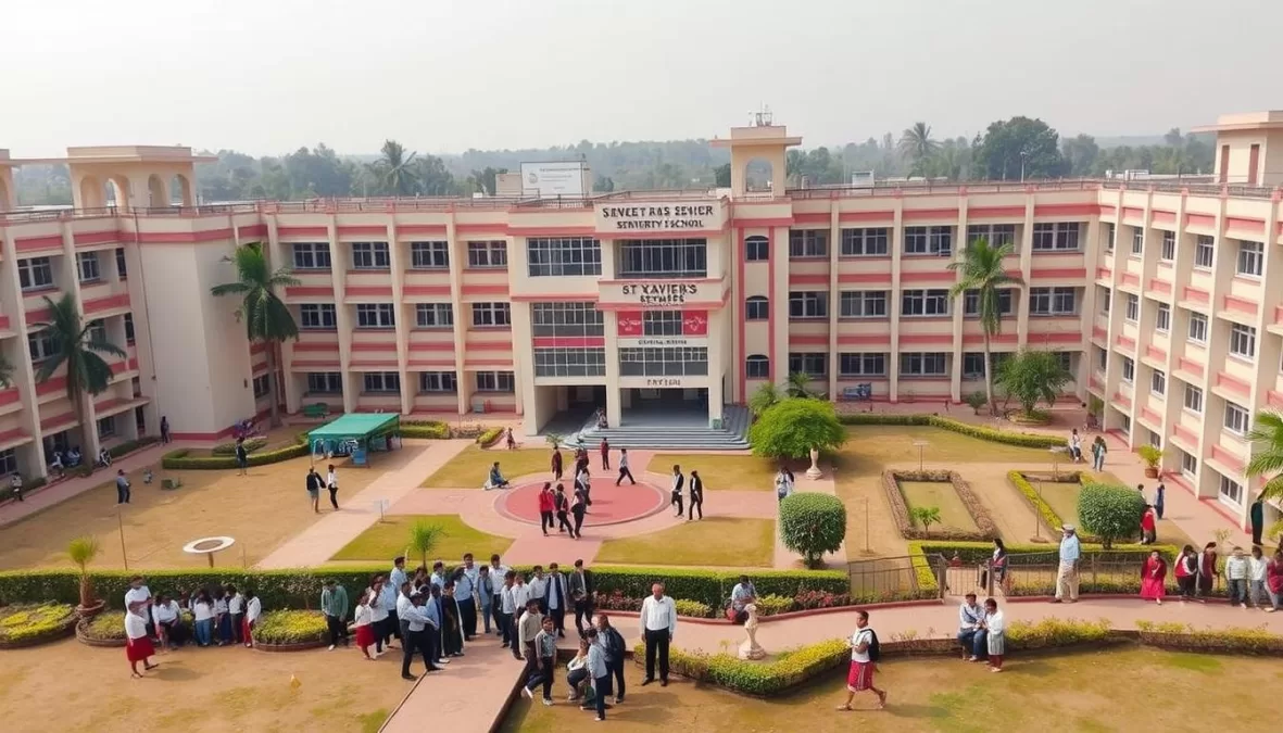 St. Xavier's Senior Secondary School campus in Delhi, ranked #3 in top 10 schools in India 2025-26