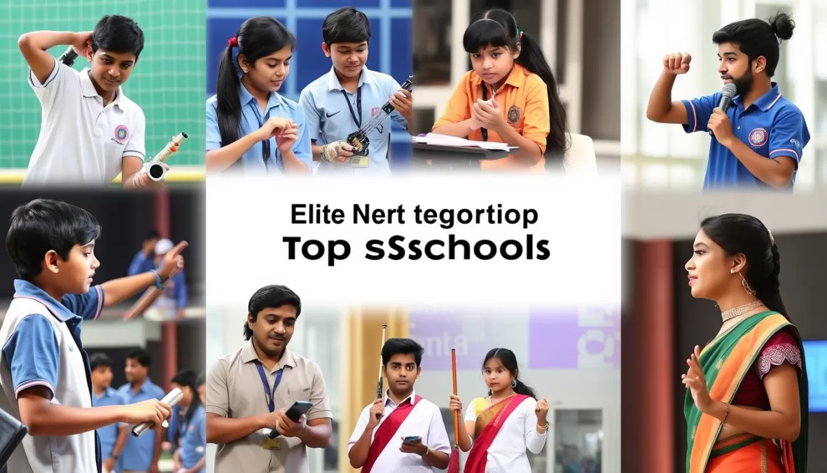 Students participating in various extracurricular activities at top 10 schools in India 2025-26