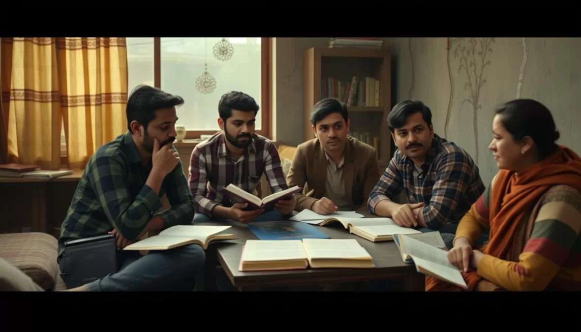 TVF's Aspirants - Study group scene from the Top 10 TV Series with the Highest IMDb Ratings of All Time