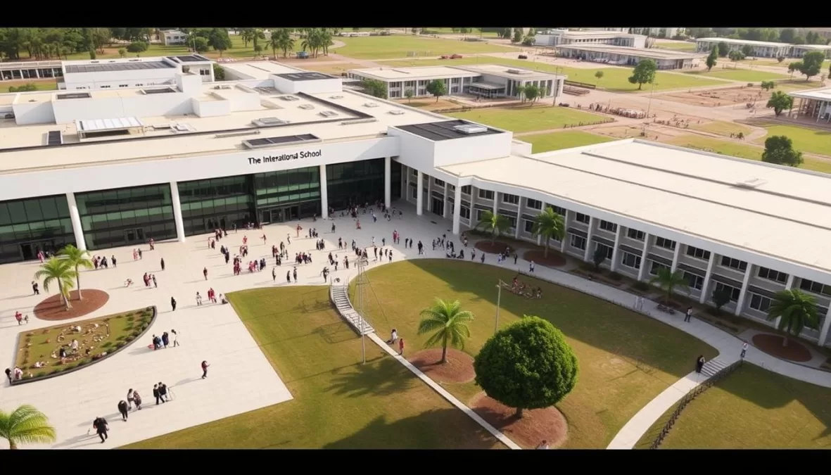 The International School Bangalore (TISB) campus, ranked #4 in top 10 schools in India 2025-26