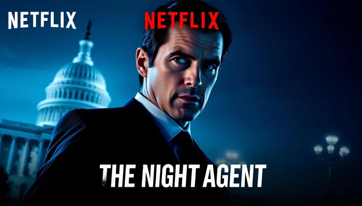 The Night Agent political thriller series on Netflix - Most-Watched TV Series 2024-25