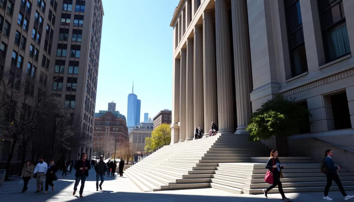 Columbia Law School in New York City, consistently ranked among the top 10 best law schools in the world