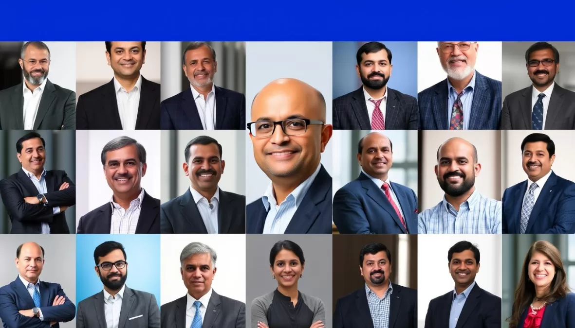 Successful Indian professionals in leadership positions at major U.S. companies