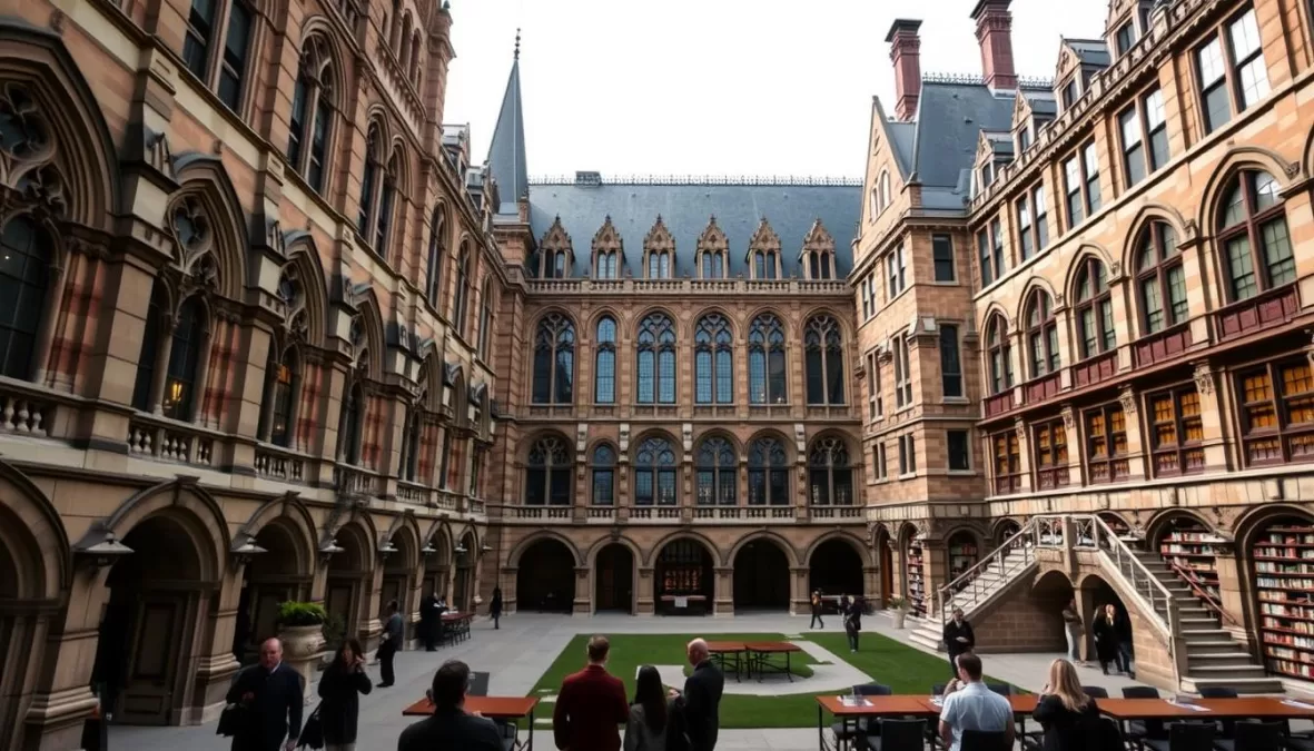 University of Chicago Law School Gothic architecture, ranked among the top 10 best law schools in the world