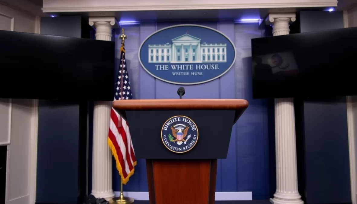 White House press secretary clarifying the new $100,000 H-1B fee policy