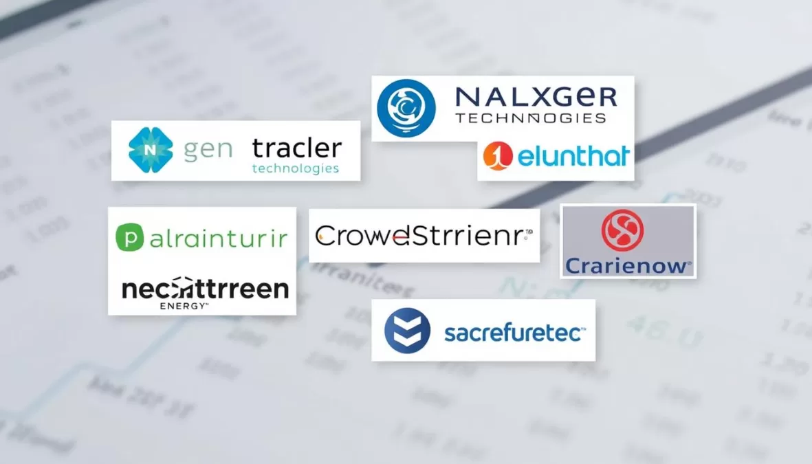 Collage of company logos for the best stocks to buy November 2025