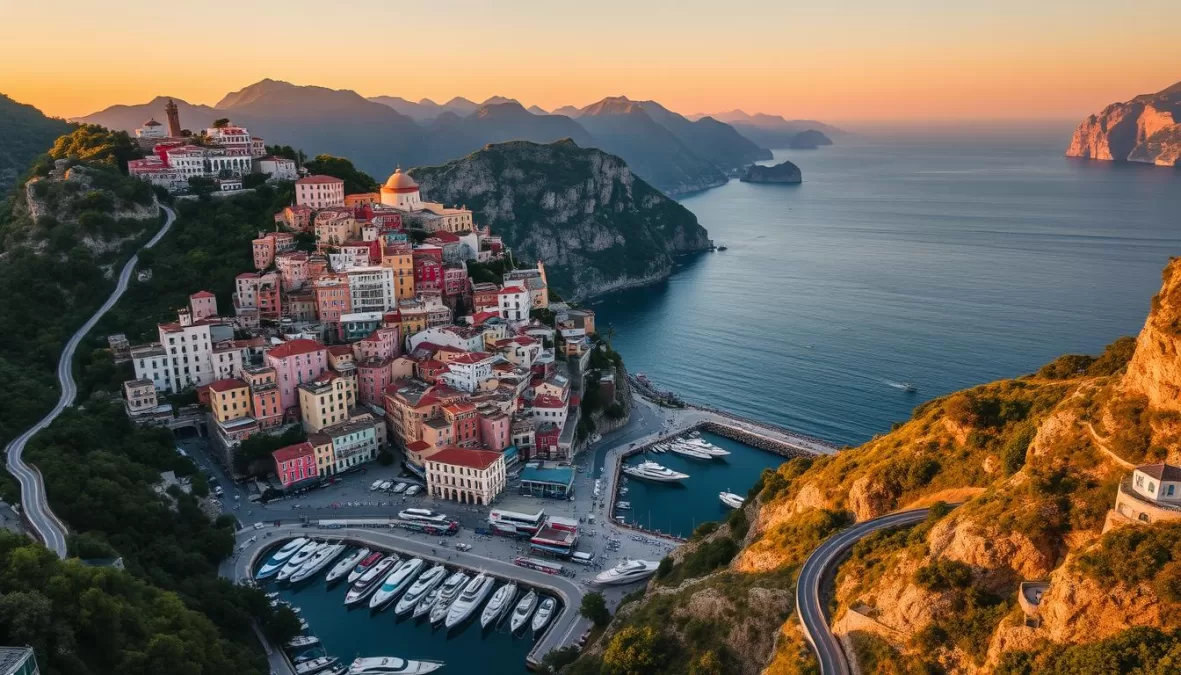 Colorful coastal village of Positano on Amalfi Coast, Italy