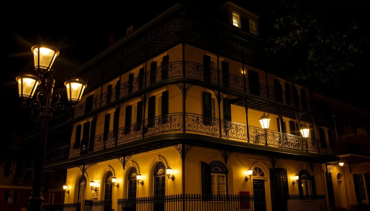 LaLaurie Mansion in New Orleans, one of the most scary places in America with a dark history