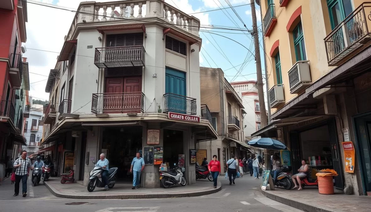 Street view of Ciudad Victoria showing everyday life in this high-crime Mexican city