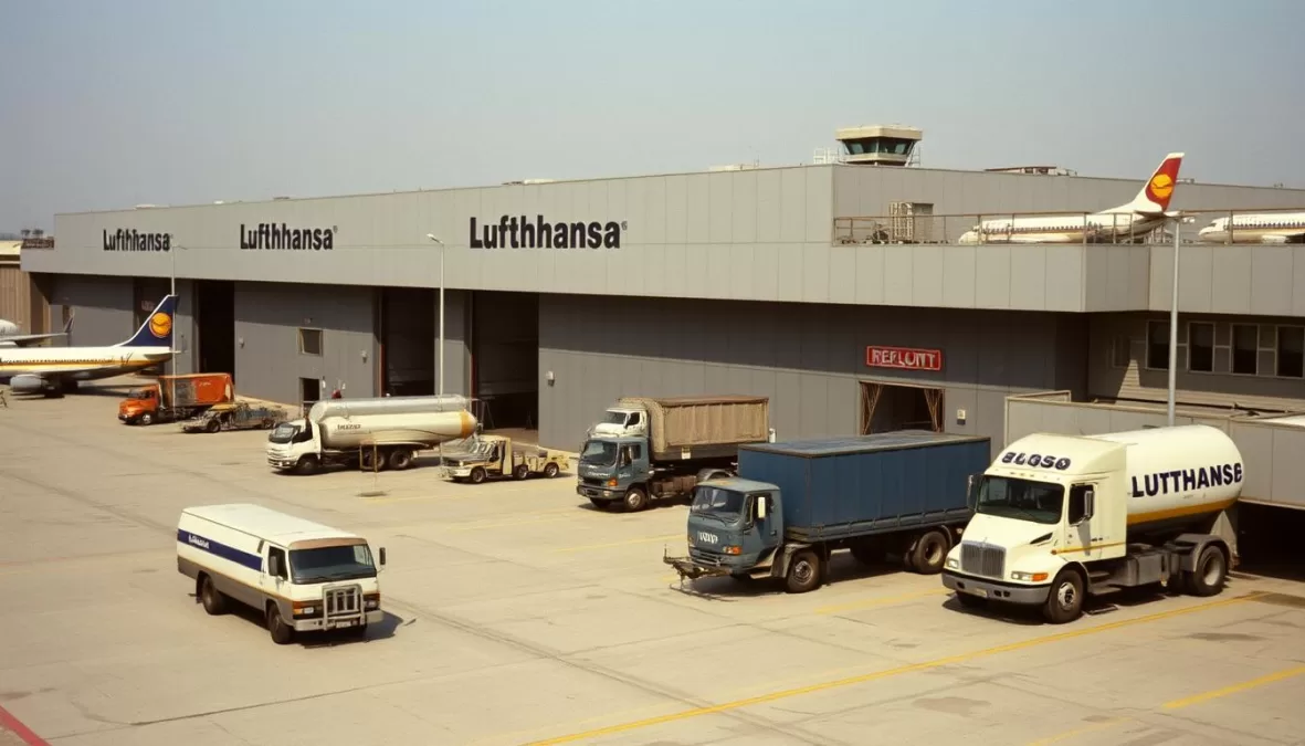 The Lufthansa cargo terminal at JFK Airport where mobsters stole $5.8 million in cash and jewelry in 1978