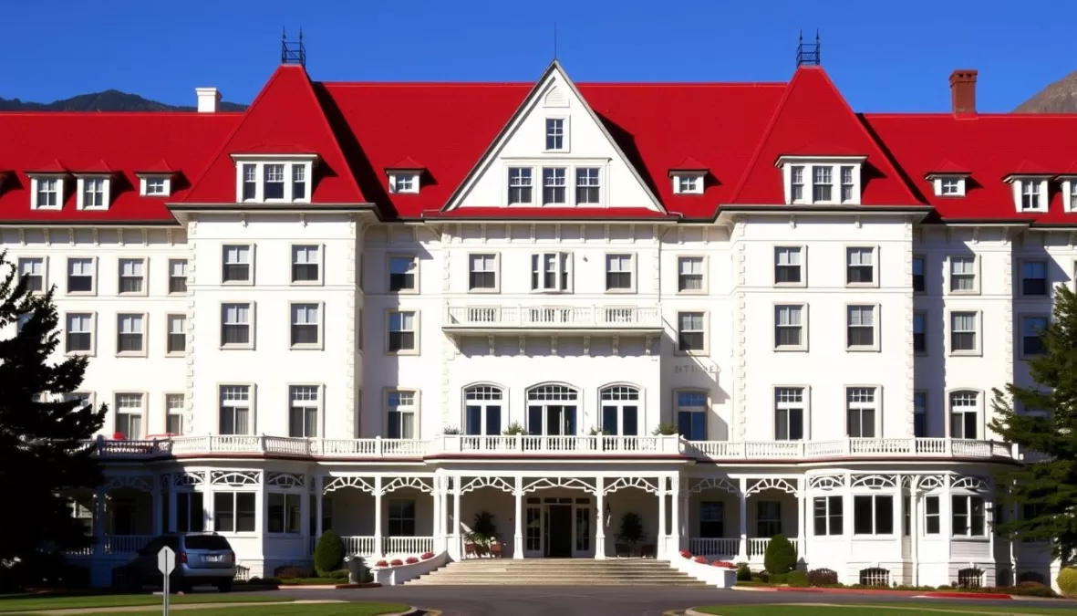 The Stanley Hotel in Estes Park, Colorado, one of the most scary places in America