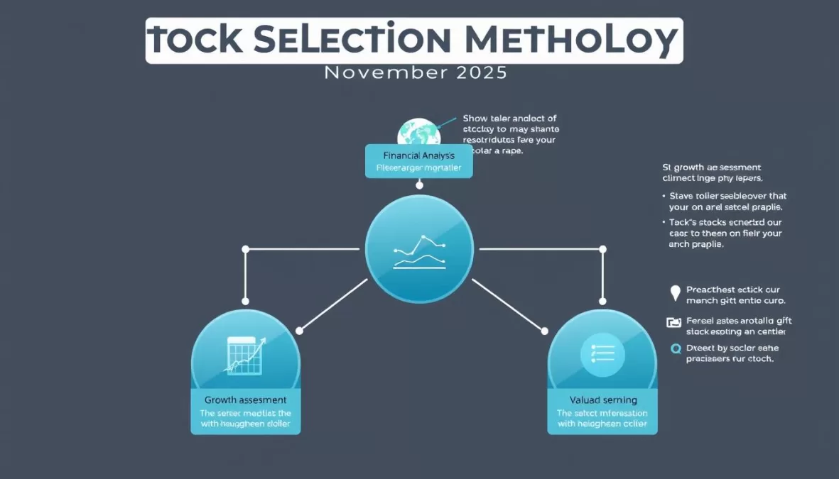 Visual representation of stock selection methodology for best stocks to buy November 2025