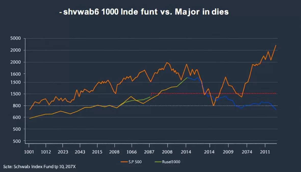 Comparison of Schwab 1000 Index Fund performance against other large-cap indices for top 10 mutual funds to invest in 2026 for long term