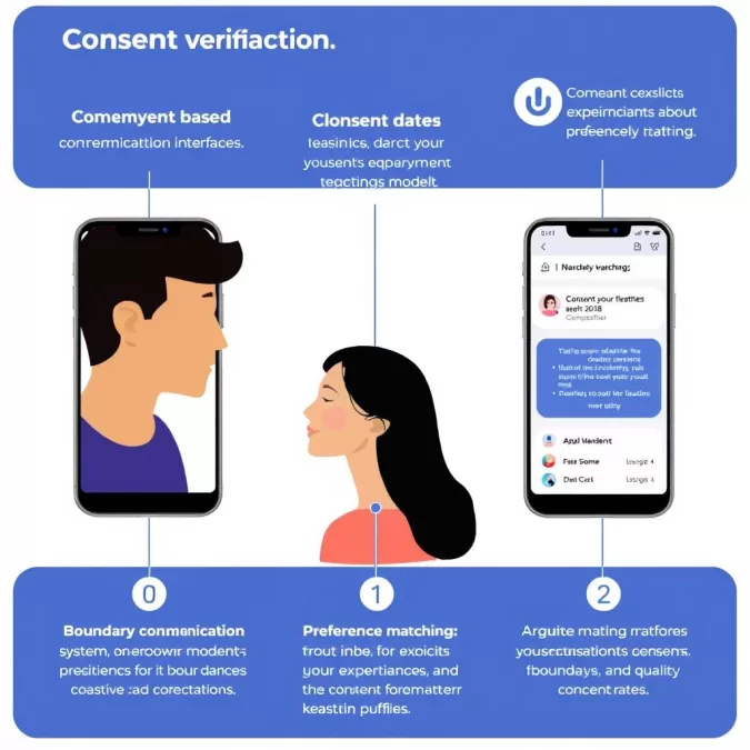 Consent-based communication tools and boundary setting features on dating apps in 2026