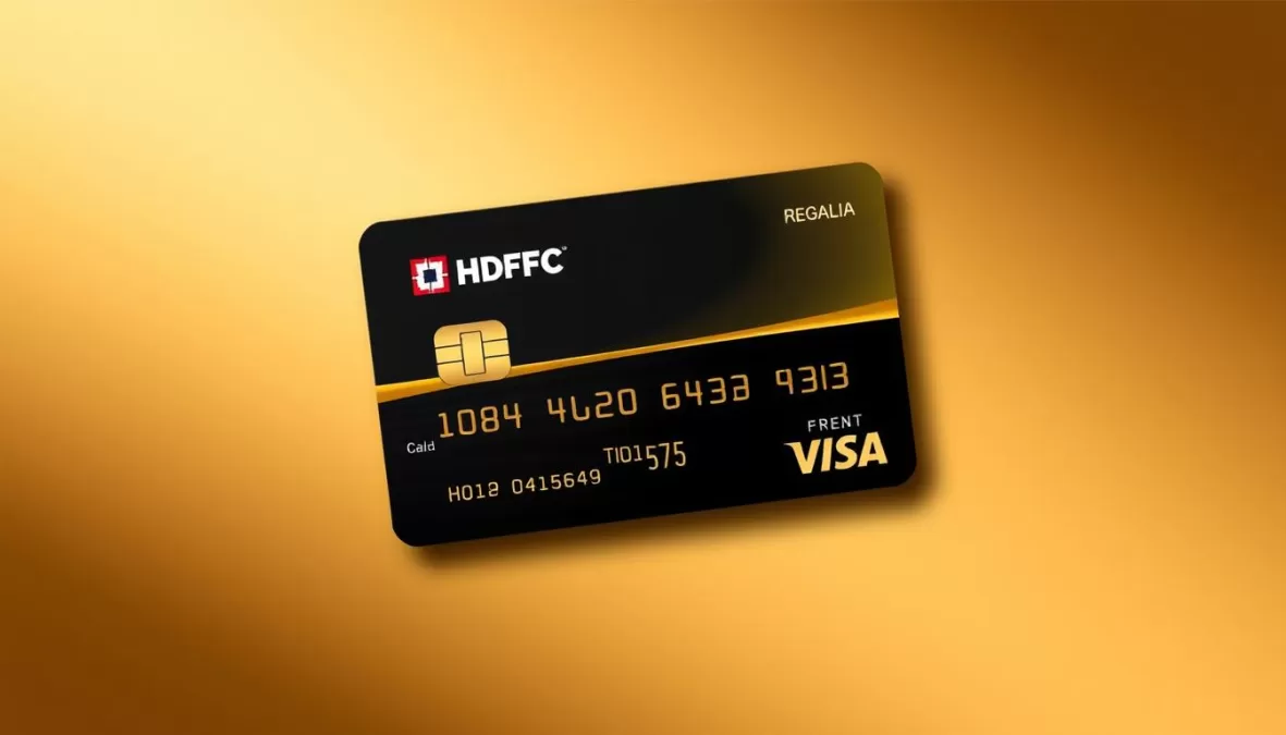HDFC Regalia Gold Credit Card - among top 10 best credit cards in India 2025