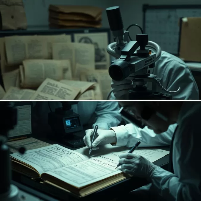Historical case files being reexamined with modern forensic techniques