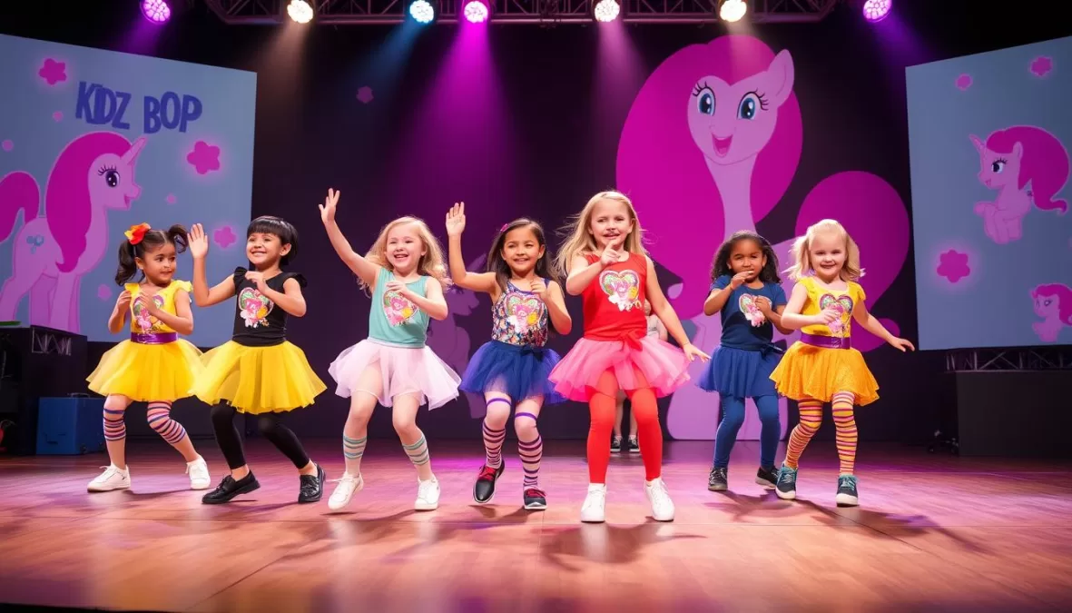 KIDZ BOP Kids performing Pink Pony Club, featured in top 10 songs for kids 2025