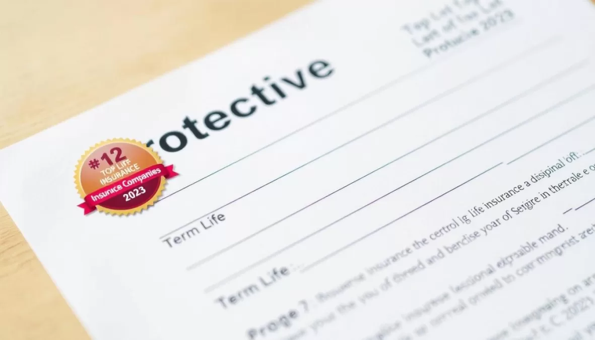 Protective Life Insurance term policy options showing top 10 life insurance companies in USA 2025 ranking