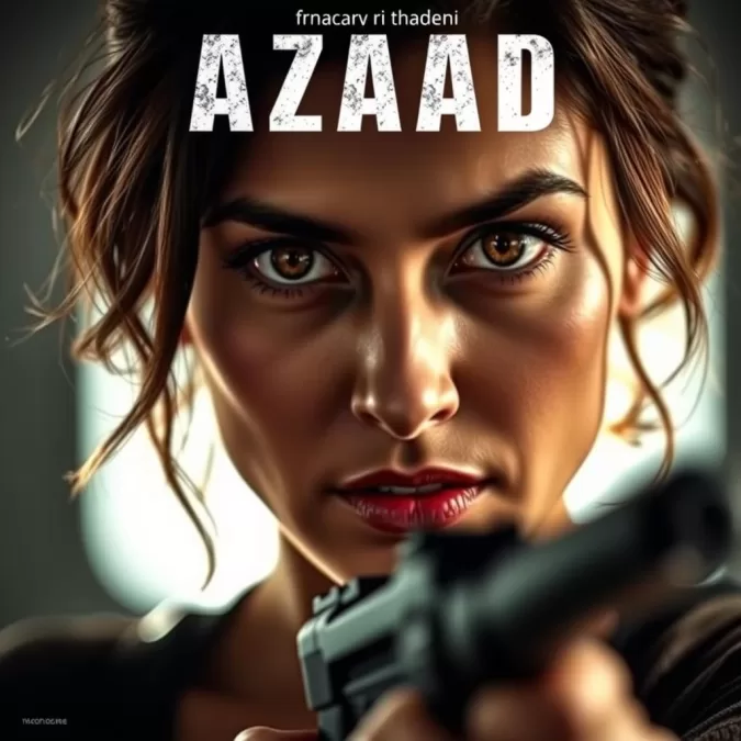 Rasha Thadani in a promotional photoshoot for Azaad, highlighting her as one of the top Bollywood newcomers 2025