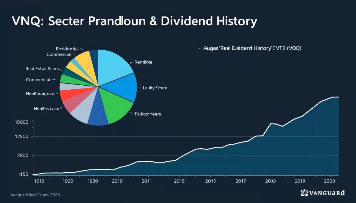 Real estate sector breakdown and dividend yield history of Vanguard Real Estate ETF for top 10 mutual funds to invest in 2026 for long term
