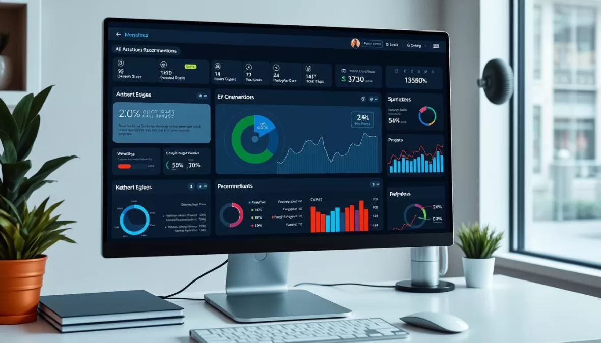 SEO optimization dashboard using AI tools for Top 10 side hustles with AI 2025
