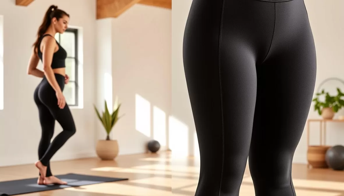 Sweaty Betty's Super Sculpt leggings and tops showcasing their technical performance features as one of the top 10 yoga brands in the world 2026