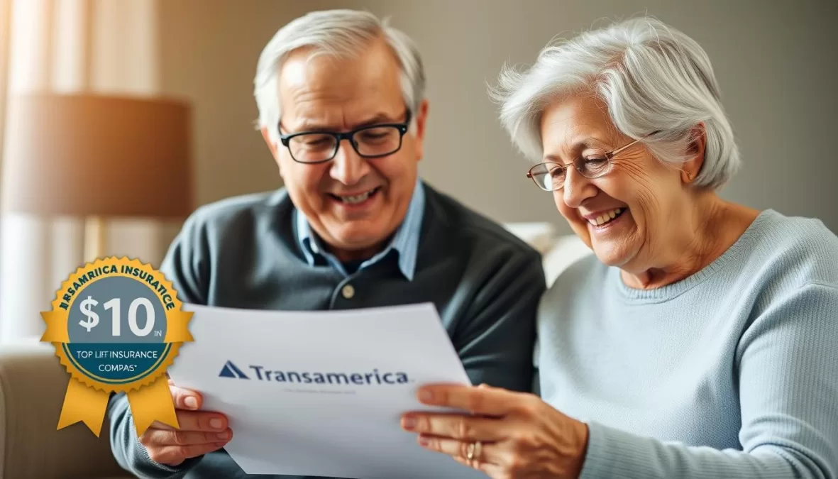 Transamerica senior life insurance policy with top 10 life insurance companies in USA 2025 ranking