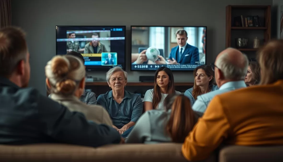 True crime audience watching Top 10 true-crime web series 2025 with engaged expressions
