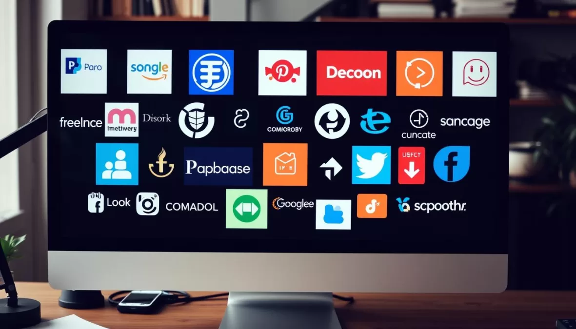 Various platforms for finding clients for AI side hustles in 2025