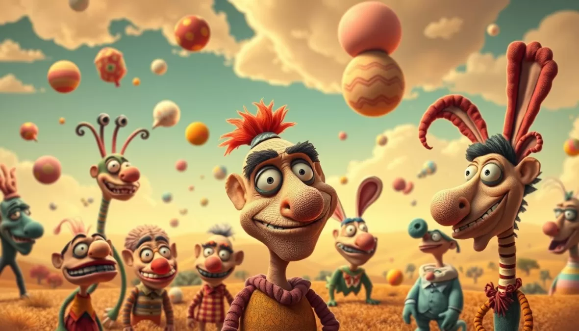 brainrot characters collage