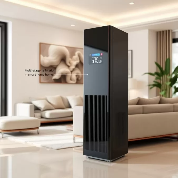 Advanced air purification system with air quality monitoring display, one of the Top 10 Products People Spent the Most Money on in 2025
