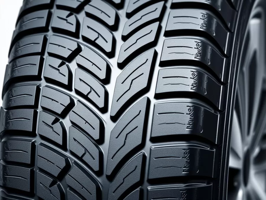 Continental VikingContact 7 winter tire showing tread pattern optimized for wet and slushy conditions