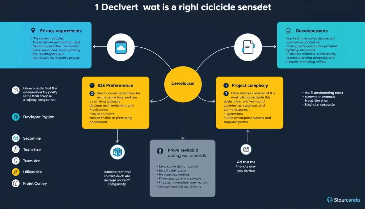 Decision framework for choosing AI coding tools based on developer needs for top 10 best AI for coding in 2025